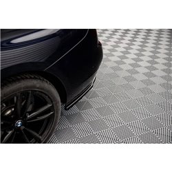 Maxton - Lames De Pare-Chocs Arrière Latérales BMW 6 GT G32 M-Pack Noir Brillant