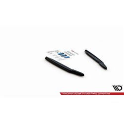 Maxton - Lames De Pare-Chocs Arrière Latérales BMW 6 GT G32 M-Pack Noir Brillant