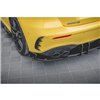 Maxton - Lames De Pare-Chocs Arrière Latérales V.2 + Ailerons Mercedes-AMG A 45 S Aero Pack W177 Noir Brillant
