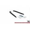 Maxton - Lames De Pare-Chocs Arrière Latérales BMW 5 G30 Facelift M-Pack Noir Brillant