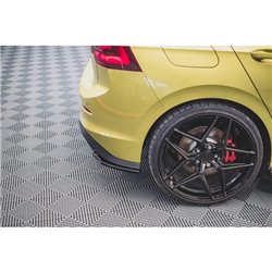 Maxton - Lames De Pare-Chocs Arrière Latérales V.2 Volkswagen Golf GTI Clubsport Mk8 Facelift 