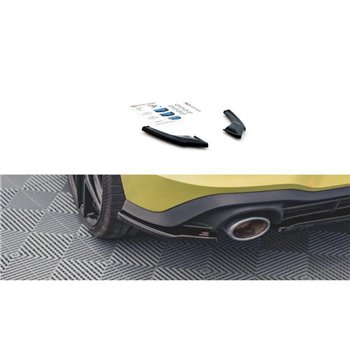Maxton - Lames De Pare-Chocs Arrière Latérales V.2 Volkswagen Golf GTI Clubsport Mk8 Facelift 