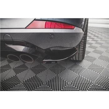 Maxton - Lames De Pare-Chocs Arrière Latérales V.1 Cupra Formentor VZ Mk1 / Mk1 Facelift Noir Brillant