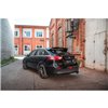 Maxton - Lames De Pare-Chocs Arrière Latérales Mistubishi Lancer Sportback Mk8 Noir Brillant