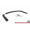 Maxton - Lames De Pare-Chocs Arrière Latérales Mistubishi Lancer Sportback Mk8 Noir Brillant