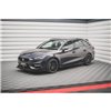 Maxton - Rajouts Des Bas De Caisse V.1 Seat Leon FR ST / Hatchback Mk4 / Cupra Leon ST / Hatchback Mk1 / Mk1 Facelift Noir Brill