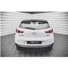 Maxton - Lames De Pare-Chocs Arrière Latérales Mazda CX-3 Noir Brillant