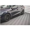 Maxton - Rajouts Des Bas De Caisse V.2 Seat Leon FR ST / Hatchback Mk4 / Cupra Leon ST / Hatchback Mk1 / Mk1 Facelift Noir Brill