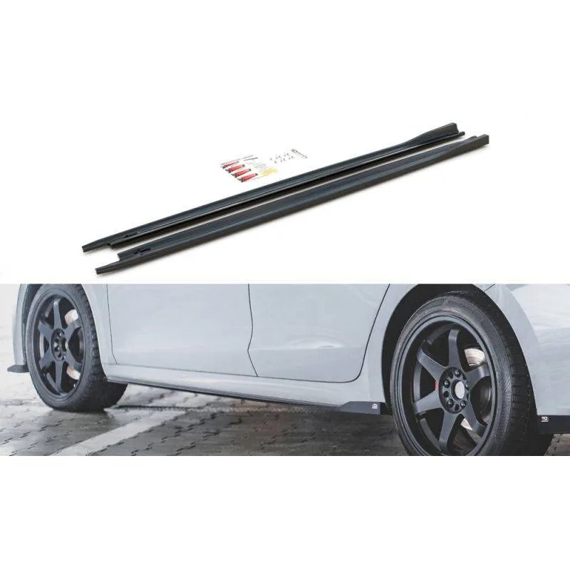Maxton - Rajouts Des Bas De Caisse V.2 Skoda Octavia RS Liftback / Combi Mk4 Facelift