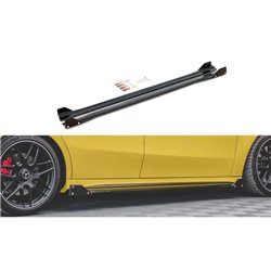 Maxton - Rajouts Des Bas De Caisse V.2 + Ailerons Mercedes-AMG A45 S Noir Brillant