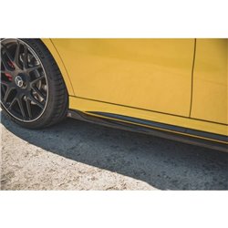 Maxton - Rajouts Des Bas De Caisse Mercedes-AMG A 45 S W177 Noir Brillant