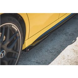 Maxton - Rajouts Des Bas De Caisse Mercedes-AMG A 45 S W177 Noir Brillant