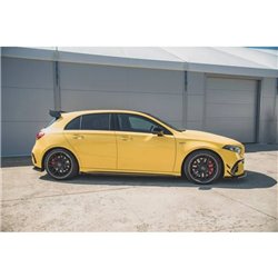 Maxton - Rajouts Des Bas De Caisse Mercedes-AMG A 45 S W177 Noir Brillant
