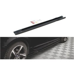 Maxton - Rajouts Des Bas De Caisse Volvo S60 R-Design Mk2 Noir Brillant