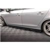 Maxton - Rajouts Des Bas De Caisse Volvo S60 R-Design Mk2 Noir Brillant