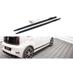 Maxton - Rajouts Des Bas De Caisse Volkswagen Up GTI Noir Brillant