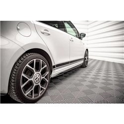 Maxton - Rajouts Des Bas De Caisse Volkswagen Up GTI Noir Brillant