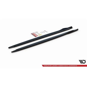 Maxton - Rajouts Des Bas De Caisse Volkswagen Up GTI Noir Brillant