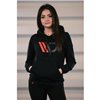 Maxton - Sweat à Capuche Noir Femme S