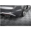 Maxton - Lames De Pare-Chocs Arrière Latérales Audi S5 Sportback / Coupe F5 Facelift Noir Brillant