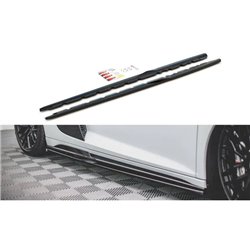 Maxton - Rajouts Des Bas De Caisse Audi R8 Mk2 Facelift Noir Brillant