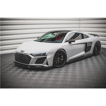 Maxton - Rajouts Des Bas De Caisse Audi R8 Mk2 Facelift Noir Brillant