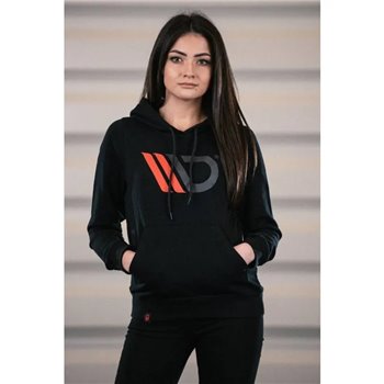 Maxton - Sweat à Capuche Noir Femme XS