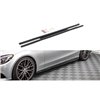 Maxton - Rajouts Des Bas De Caisse Mercedes-Benz C W205 Noir Brillant