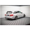 Maxton - Rajouts Des Bas De Caisse Mercedes-Benz C W205 Noir Brillant