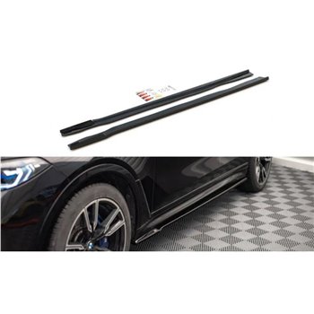 Maxton - Rajouts Des Bas De Caisse BMW X7 M-Pack G07 Noir Brillant