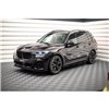 Maxton - Rajouts Des Bas De Caisse BMW X7 M-Pack G07 Noir Brillant