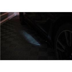 Maxton - Rajouts Des Bas De Caisse BMW X7 M-Pack G07 Noir Brillant