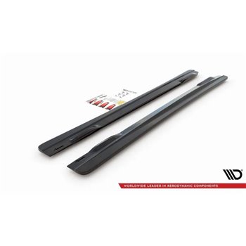 Maxton - Rajouts Des Bas De Caisse Mazda CX-3 Noir Brillant
