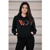 Maxton - Sweat à Capuche Noir Femme M