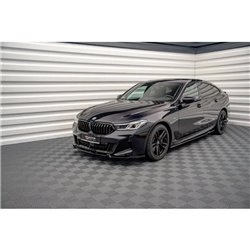 Maxton - Rajouts Des Bas De Caisse BMW 6 GT G32 M-Pack Noir Brillant