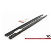 Maxton - Rajouts Des Bas De Caisse Audi S5 / A5 S-Line Sportback F5 Facelift Noir Brillant