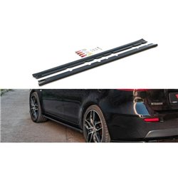 Maxton - Rajouts Des Bas De Caisse Mitsubishi Lancer Mk8 Noir Brillant
