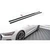 Maxton - Rajouts Des Bas De Caisse Audi A7 C8 Noir Brillant