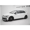 Maxton - Rajouts Des Bas De Caisse V.2 + Ailerons Volkswagen Golf GTI / GTE / GTI Clubsport / GTD / R-Line Mk8 Noir Brillant