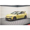 Maxton - Rajouts Des Bas De Caisse V.2 + Ailerons Volkswagen Golf GTI / GTE / GTI Clubsport / GTD / R-Line Mk8 Noir Brillant