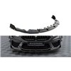 Maxton - Lame Du Pare-Chocs Avant V.1 + Ailerons BMW M8 Gran Coupe F93 / Coupe F92 Noir Brillant