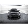 Maxton - Lame Du Pare-Chocs Avant V.1 + Ailerons BMW M8 Gran Coupe F93 / Coupe F92 Noir Brillant
