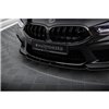 Maxton - Lame Du Pare-Chocs Avant V.1 + Ailerons BMW M8 Gran Coupe F93 / Coupe F92 Noir Brillant