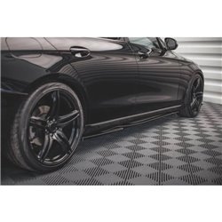 Maxton - Rajouts Des Bas De Caisse Mercedes-Benz E W213 Noir Brillant