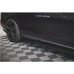 Maxton - Rajouts Des Bas De Caisse Mercedes-Benz E W213 Noir Brillant