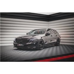 Maxton - Rajouts Des Bas De Caisse Mercedes-Benz E W213 Noir Brillant