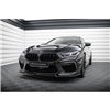 Maxton - Lame Du Pare-Chocs Avant V.3 BMW M8 Gran Coupe F93 / Coupe F92 Noir Brillant