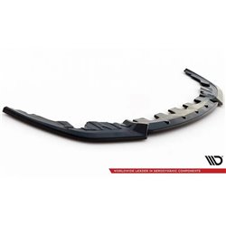 Maxton - Lame Du Pare-Chocs Avant V.2 BMW M8 Gran Coupe F93 / Coupe F92 Noir Brillant