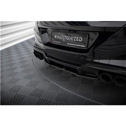 Maxton - Arriere Lame BMW M8 Gran Coupe F93 / Coupe F92 Noir Brillant