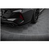 Maxton - Lames De Pare-Chocs Arrière Latérales V.2 BMW M8 Gran Coupe F93 Noir Brillant